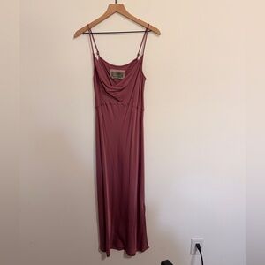 Anthropologie Cowl Neck Dress L